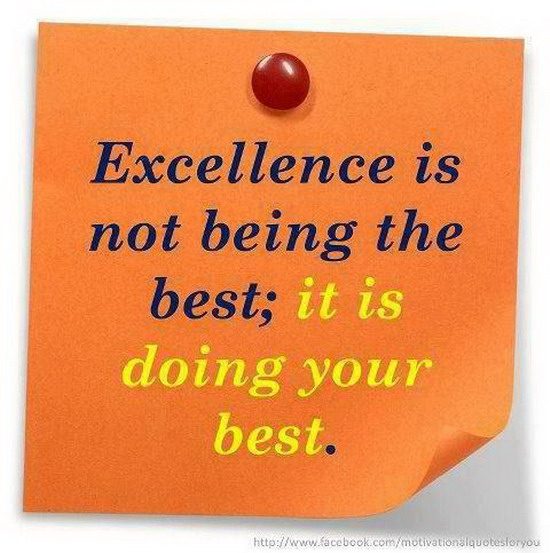 Doing your best